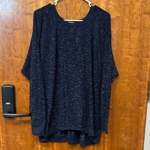 Women's Navy Blue Top